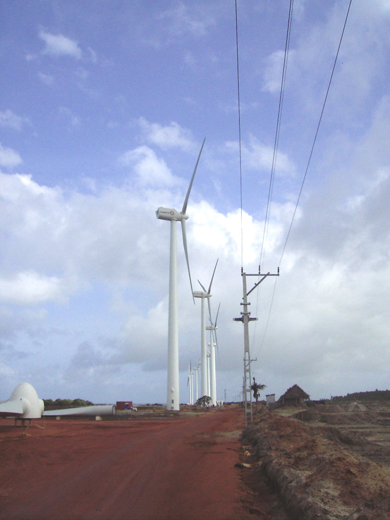 Wind Power Farm Site