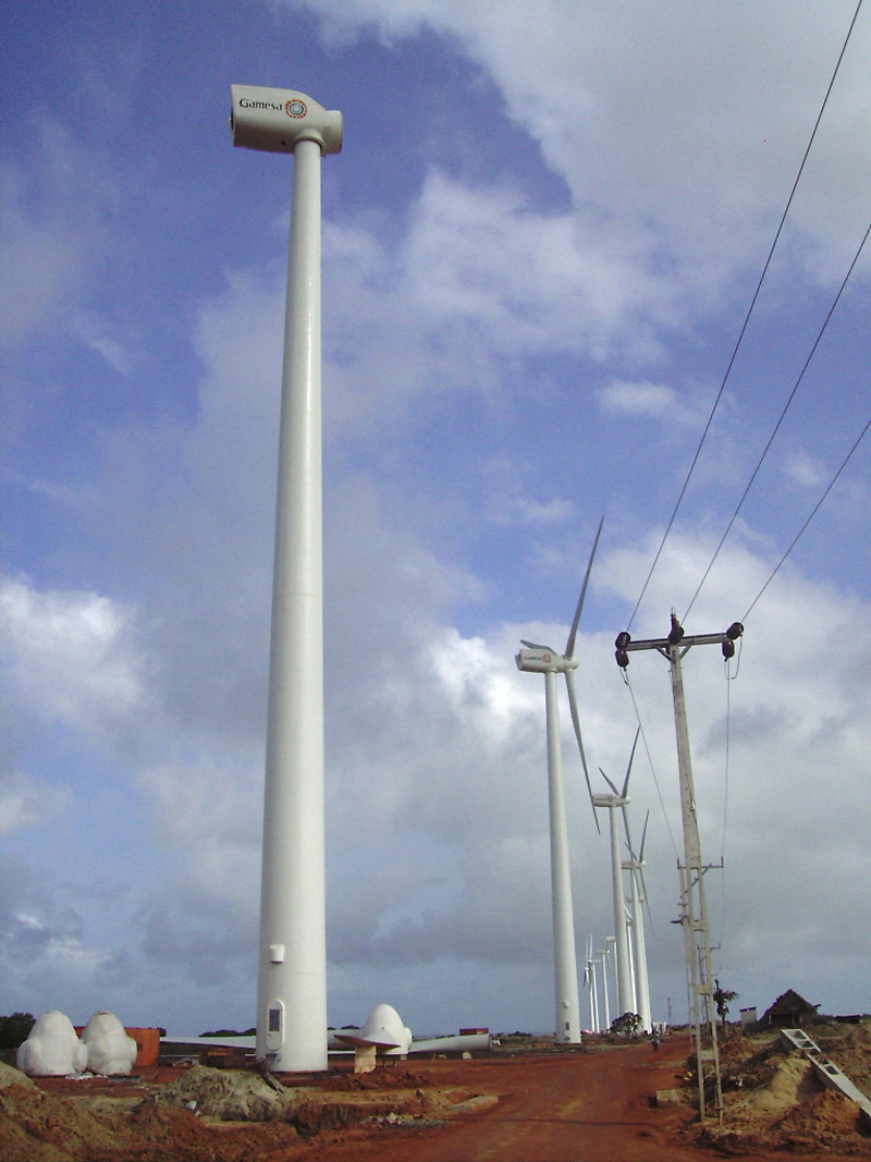 Wind Power Farm Site