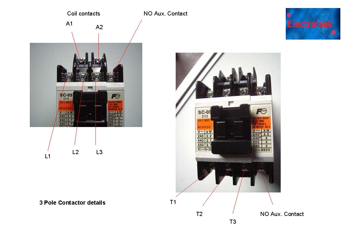 3 Phase contactor image